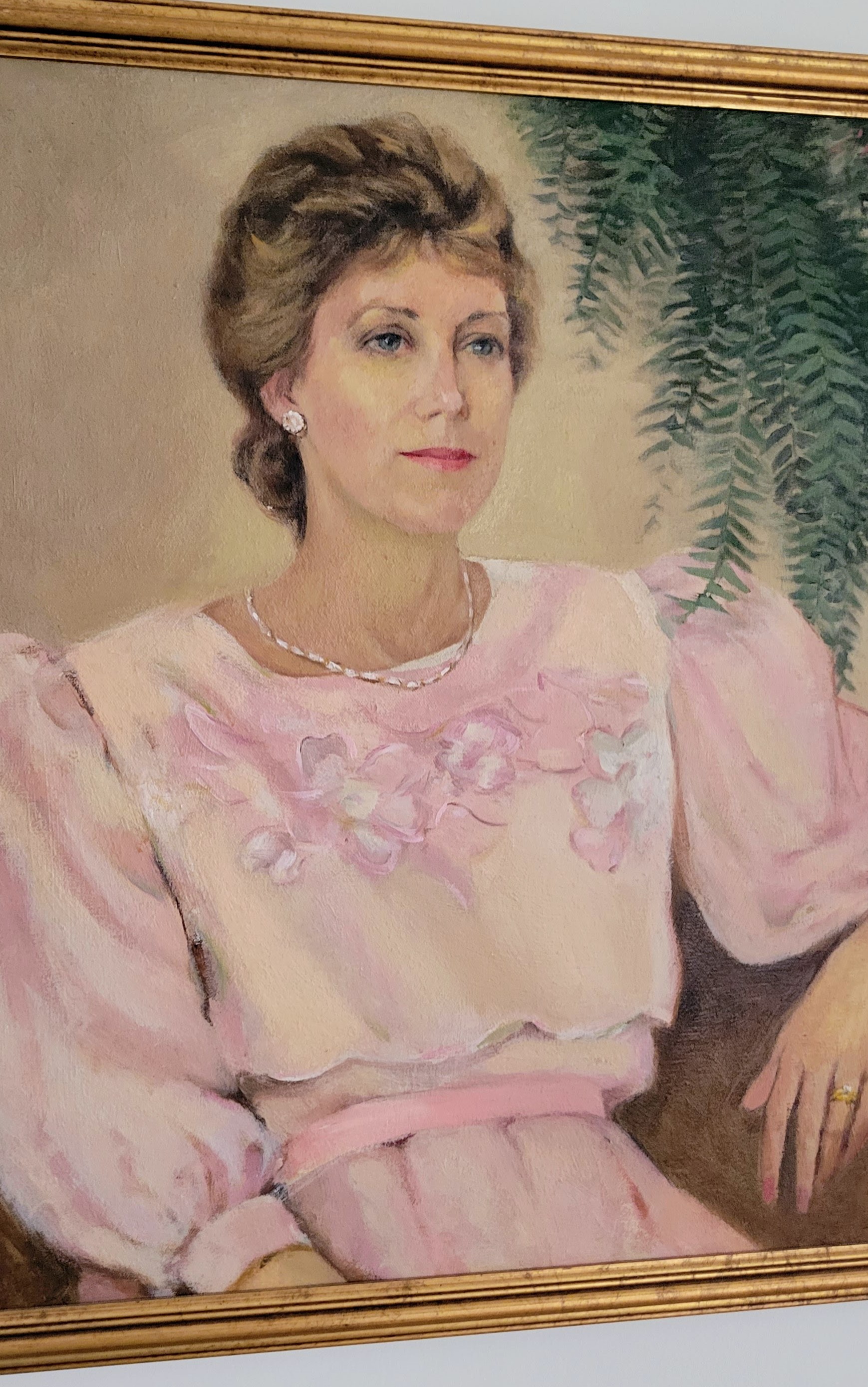 Elegant Portrait in Pink