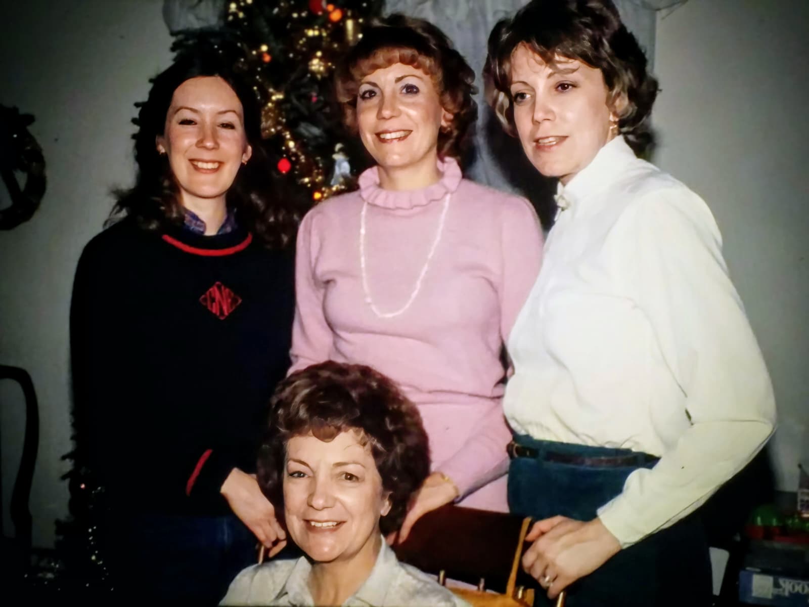 Marsha with her mother and sisters Bonnie and Carol